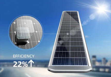 Réverbère LED solaire intégré tout en un (AN-SLV)