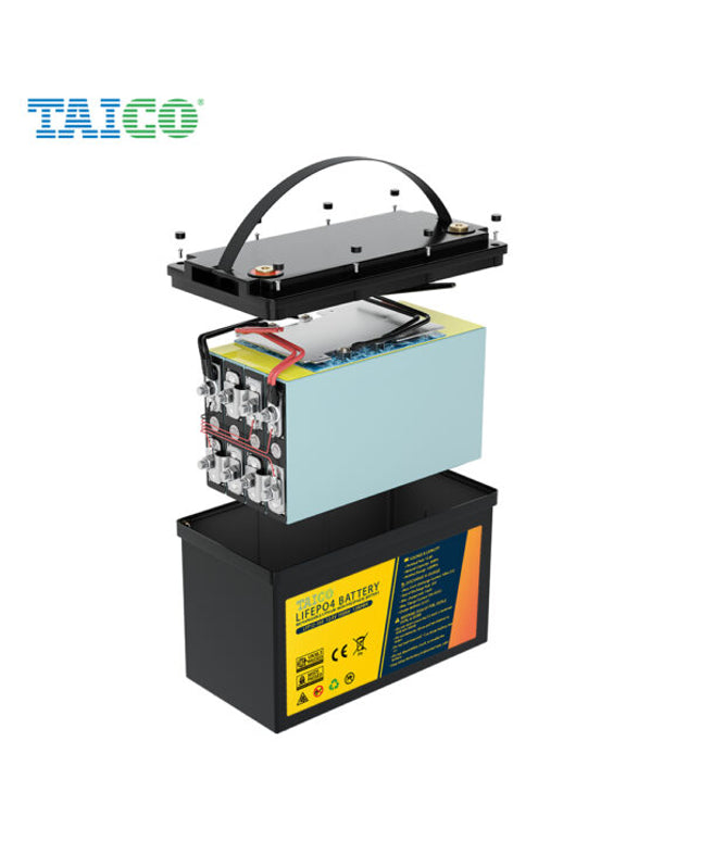 12,8v~300Ah LiFePO4 Batterie avec Bluetooth