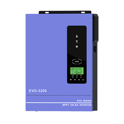 kit photovoltaïque complet avec onduleur 3,2Kw ANERN et 2 batteries LiFeP04 de 2560Wh 4000Cycles