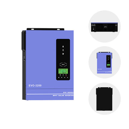 Onduleur solaire hybride hors réseau de 2 KW, OU 3,2 KW