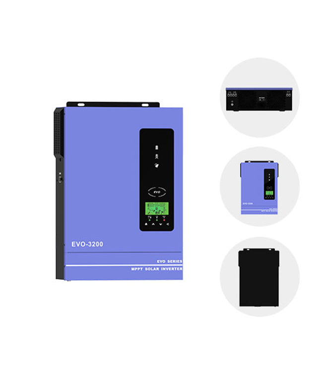 Onduleur solaire hybride hors réseau de 2 KW, OU 3,2 KW