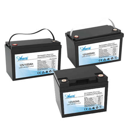 Batterie AN LFP 12,8V Lithium 50Ah - 100Ah - 200Ah
