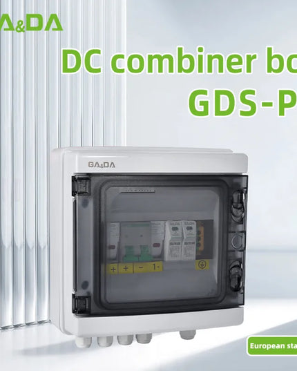 Coffret de protection DC photovoltaïque 1 MPPT - 600 V avec parafoudre