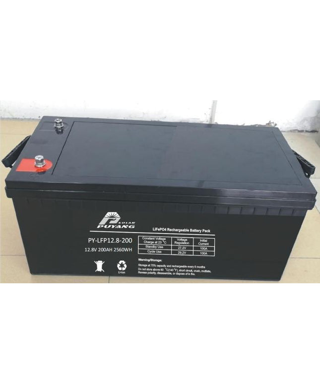 Batterie LiFePO4 12,8 V 200 Ah PY-LFP12.8-200