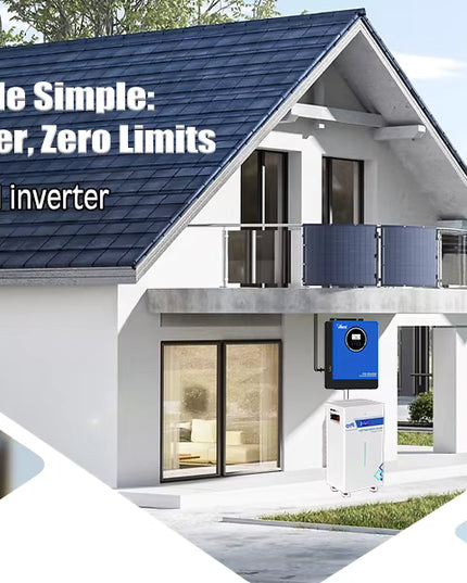 Onduleur-ANERN 4200 W  12 V 24 V avec double tension de charge