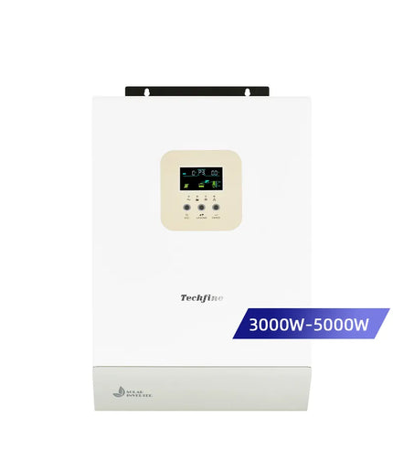 Onduleur solaire hybride 5.5KVA 5KVA 5KW à phase unique Techfine 48V 230V 5KVA