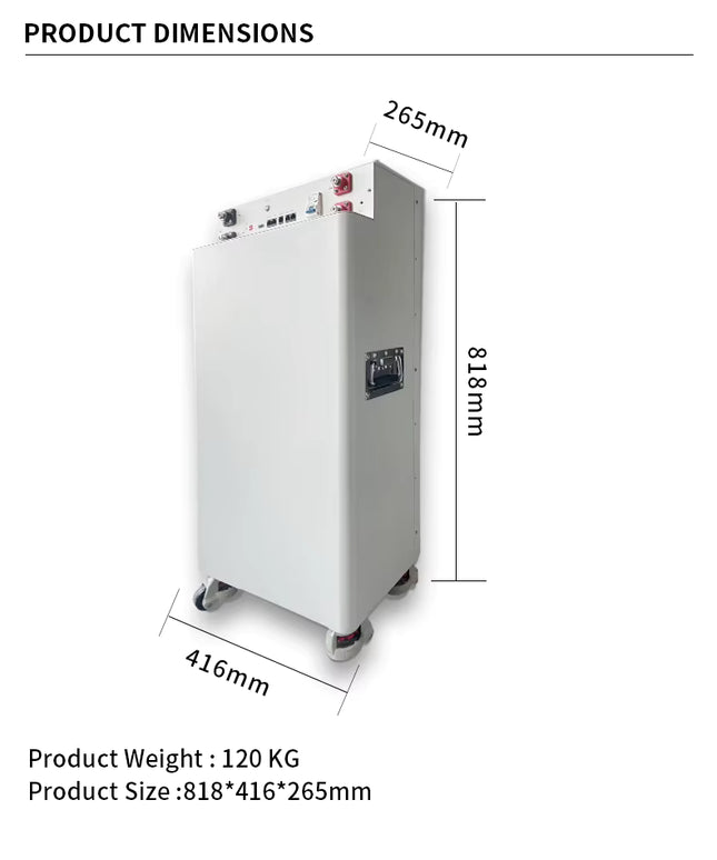 Batterie SKY SOLAR ESS  LiFePO4 51,2 V 300Ah