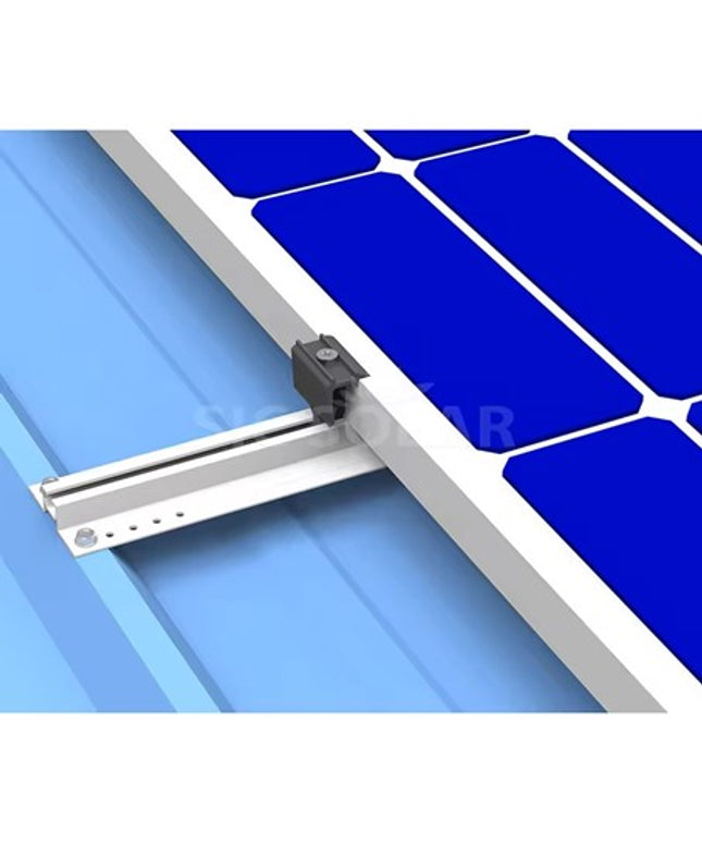 Fixation de fin pour panneau  pour mini rail
