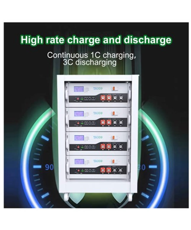 TAICO TKS500 batterie Solid Lithium Lifepo4 48V, 100ah