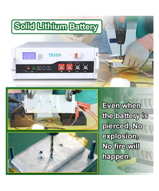 TAICO TKS500 batterie Solid Lithium Lifepo4 48V, 100ah