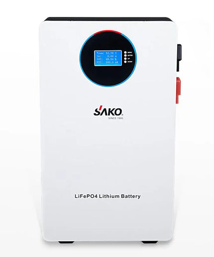 Pack de batteries au lithium SAKO Li-Sun Wall Stand 5120Wh avec 6000 cycles