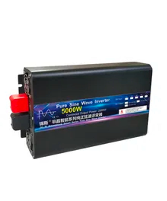 Onduleur de puissance à onde sinusoïdale Pure, 5000W DC 24V, à ac 220V, convertisseur solaire pour voiture ou maison