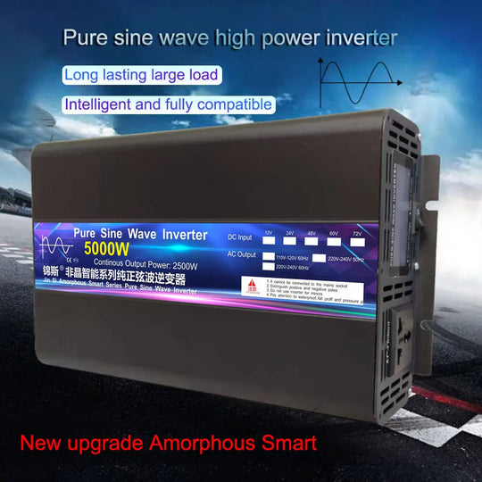 Onduleur à onde sinusoïdale PurePower 24-220V - 1000W Onduleur à on