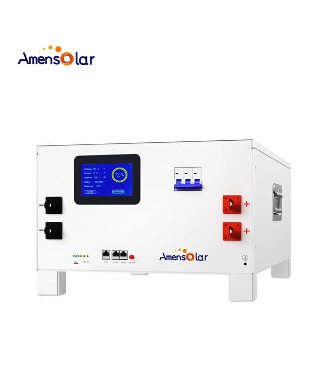 S52300 AMENSOLAR LifePo4 Battery 51.2V/  300Ah / 16kwh