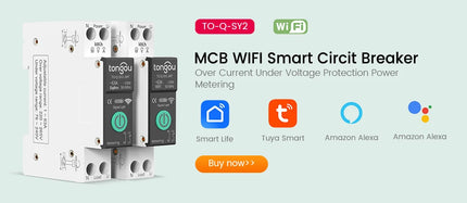Disjoncteur WI-FI 32A  Contrôler par Smart Life TUYA