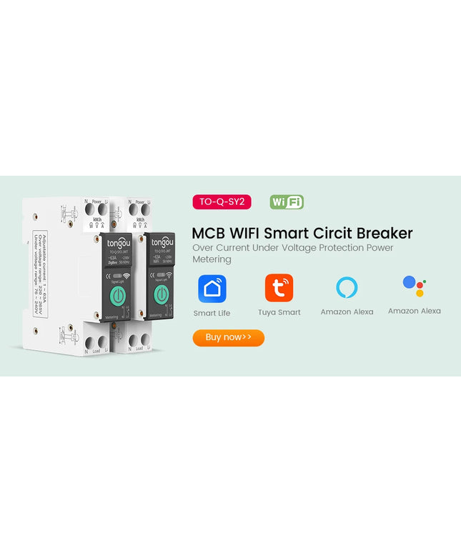 Disjoncteur WI-FI 32A  Contrôler par Smart Life TUYA