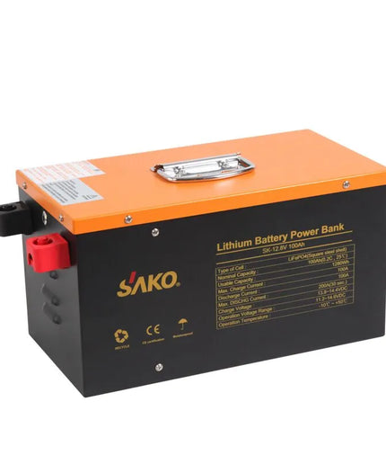 Batterie au lithium 12V100AH