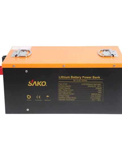 Batterie au lithium 12V200AH