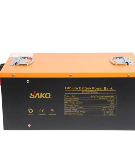 PACK onduleur SAKO 1KVa +batterie LiFePo4 1,280Kwh ou 2,56Kwh