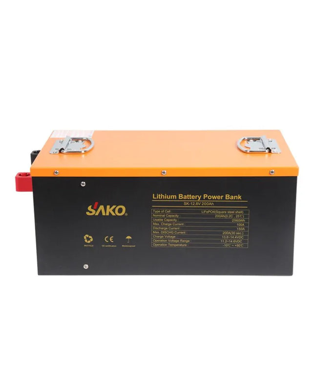 PACK onduleur SAKO 1KVa +batterie LiFePo4 1,280Kwh ou 2,56Kwh