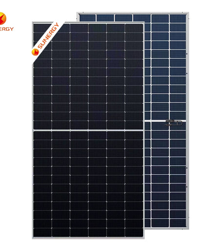 SUNERGY TOPCon Panneau Solaire Bifacial Demi-Coupe 585W