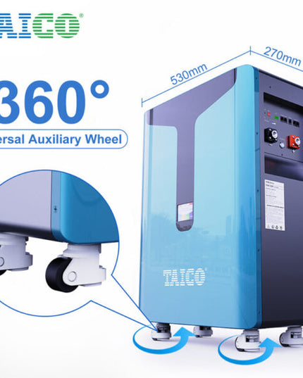 Batterie LiFePO4 TAICO 15 kWh 16 kWh 48 V 300 Ah