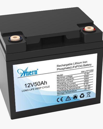 Batterie AN LFP 12,8V Lithium 50Ah - 100Ah - 200Ah