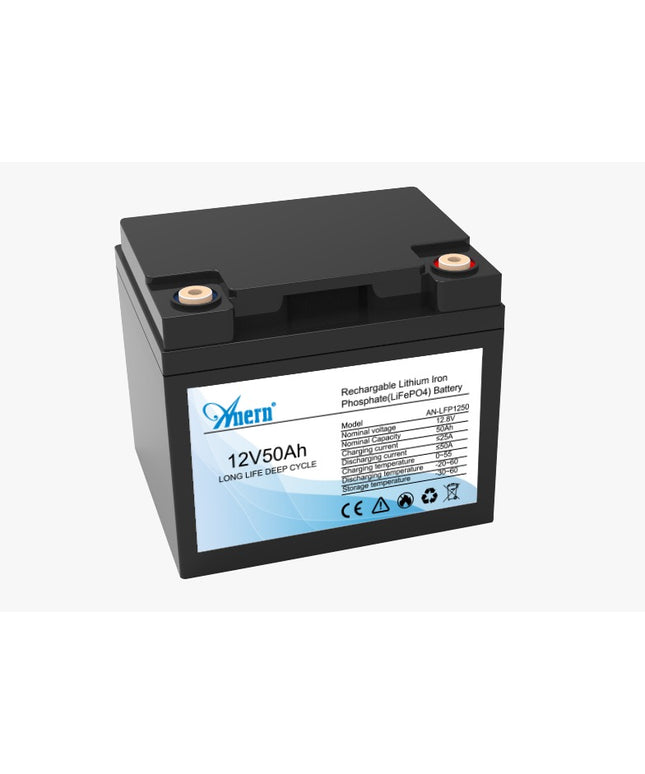 Batterie AN LFP 12,8V Lithium 50Ah - 100Ah - 200Ah