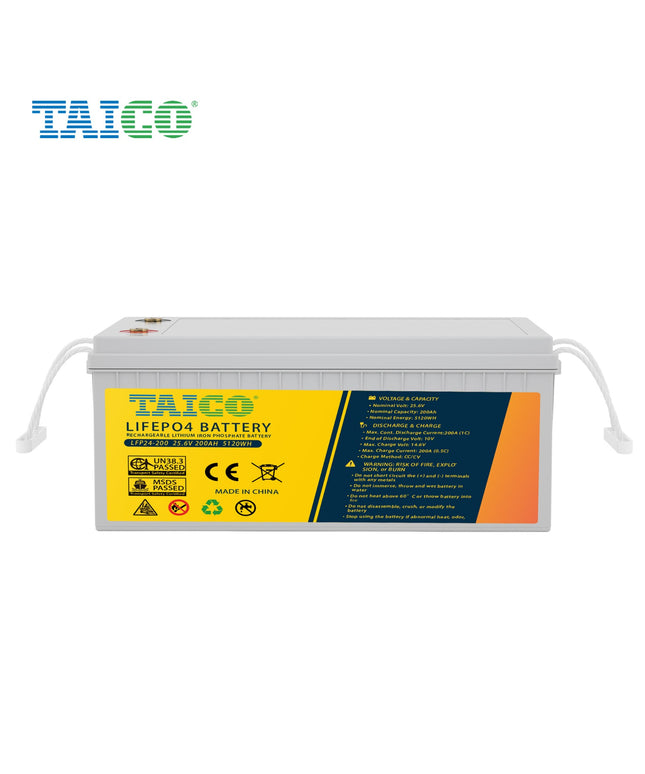 Batterie LiFePO4 12 ~ 24V ~ 48V