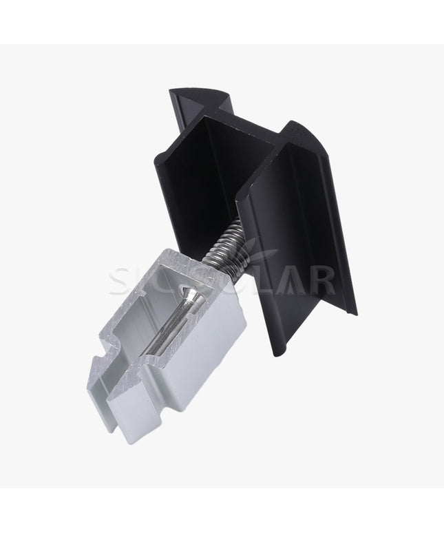 Fixation intermédiaire pour panneaux sur MINI RAIL