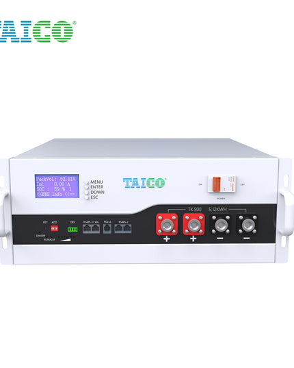 kit photovoltaïque 5,12KW  en batterie LiFePO4 -6000 cycles + Onduleur 6.2kw avec APP +4 panneaux 585w