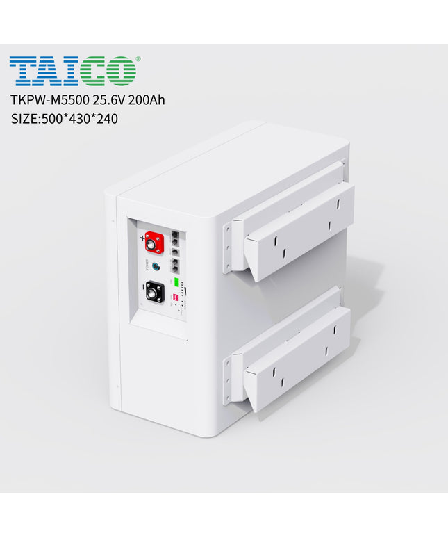 Batterie 25,6V Taico LiFep04 ~200Ah