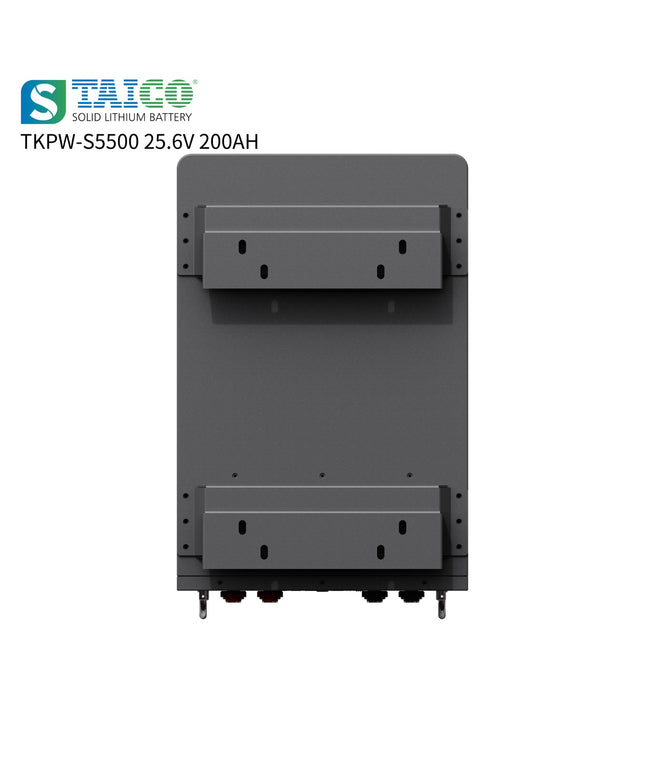 Batterie 25,6V Taico LiFep04 ~200Ah Solid Lithium