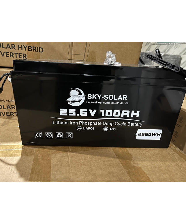 Batteries 25,6v ~100Ah LifePo4