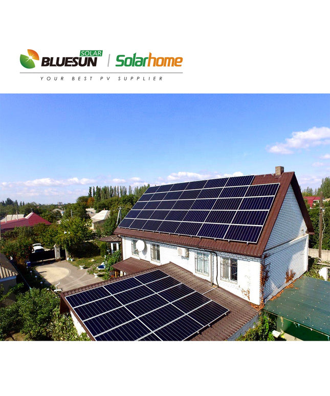 Panneau Solaire À Bardeaux Perc Monocristallin Bluesun 480W