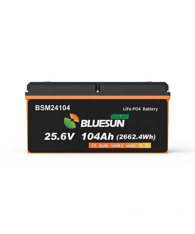 Batteries Bluesun haute capacité de LifePO4 Lithium-ion 24V 208Ah Batterie solaire
