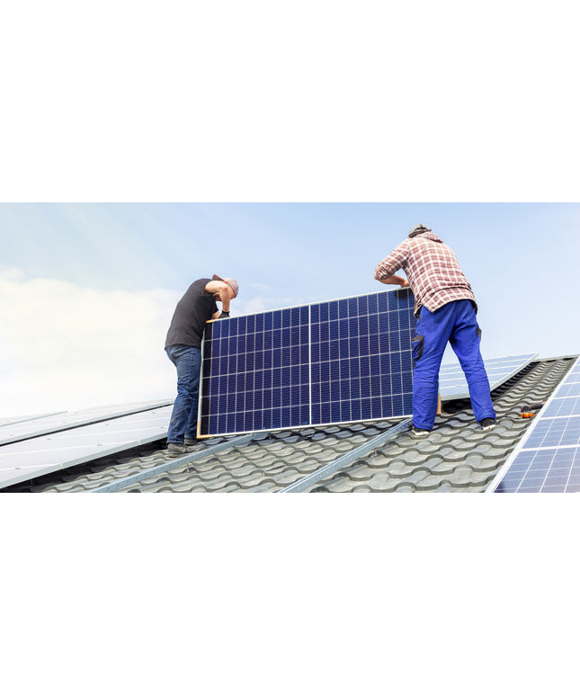 kit photovoltaïque 15KWh ON/OFF GRID en batterie / LiFePO4/ 6000 cycles + Onduleur 11kw avec APP + 16 panneaux 585w