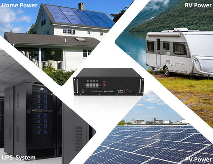 25.6V 100AH 200AH Rack batterie solaire LiFePO4